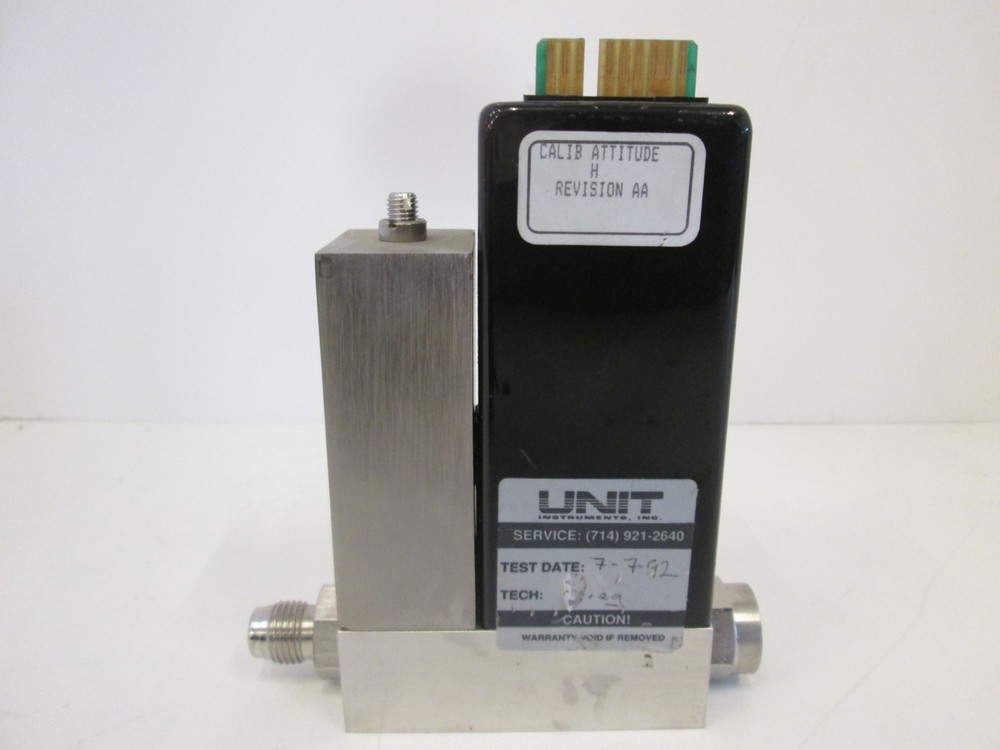 Unit Instruments, UFC-1100A, Mass Flow Controller, 25 SCCM, CCL4, Used