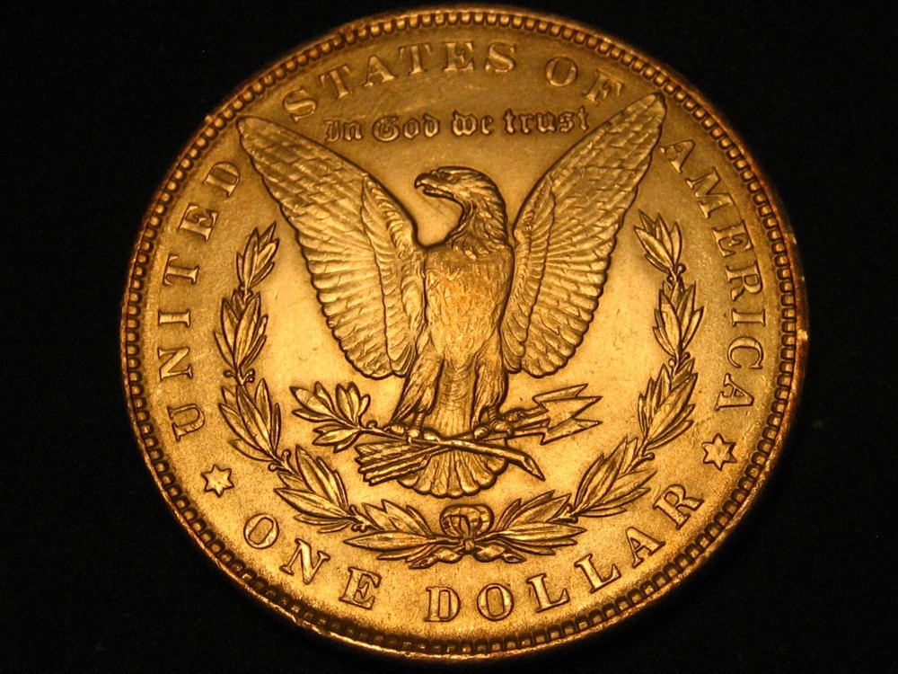 1890-P 90% Silver Morgan Silver Dollar CHOICE BU