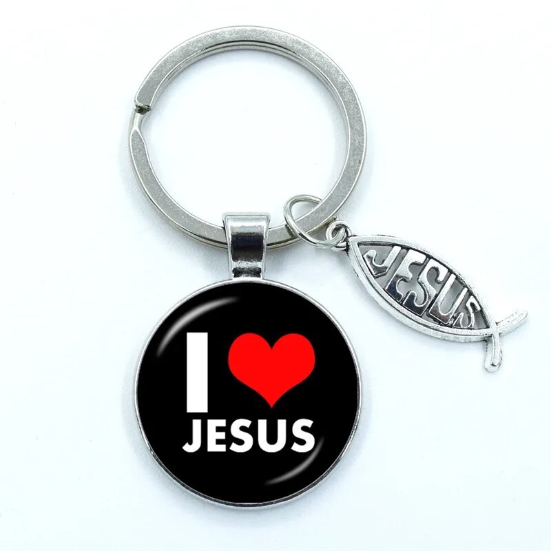 Love Religious Keyring Keychain