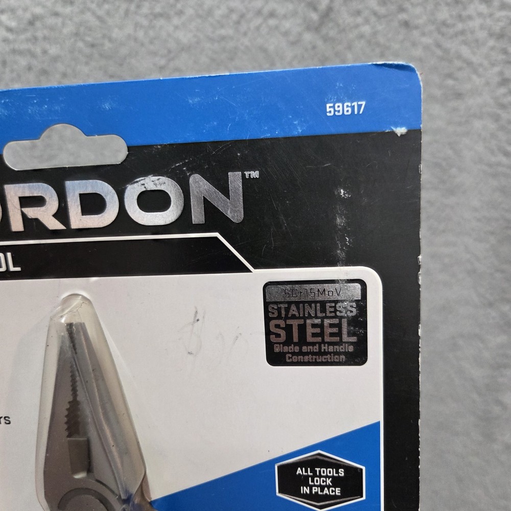GORDON 20-in-1 Multi-Tool with Sheath - Harbor Freight Item 59617