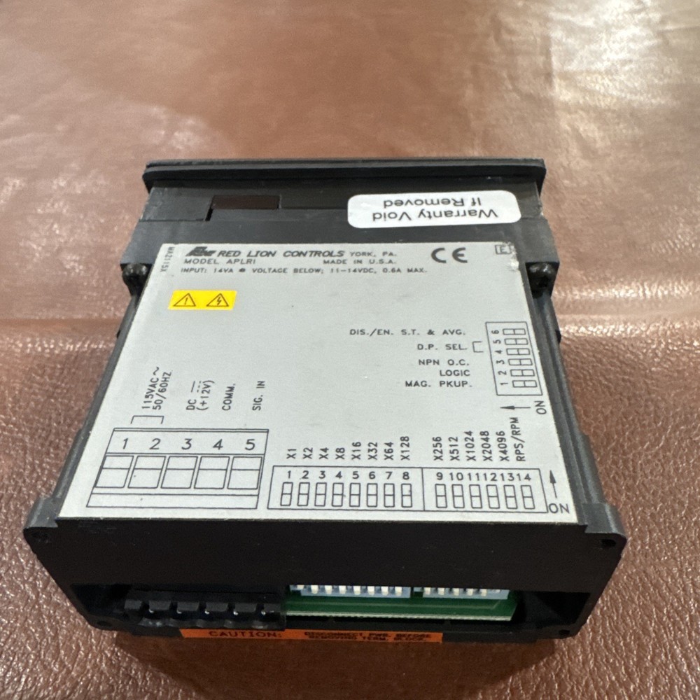 Red Lion APLRI APOLLO Time Interval Rate Indicator Control