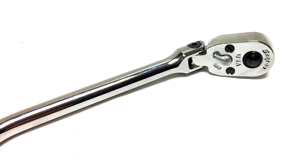 New Snap-on™ 1/4" drive TRSLF72 Speed Handle Quick Release Flex Head Ratchet