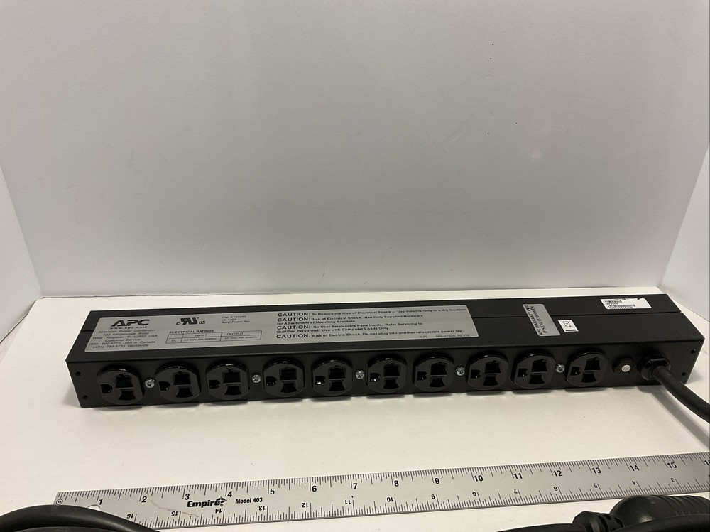 APC Basic Rack PDU AP 9564