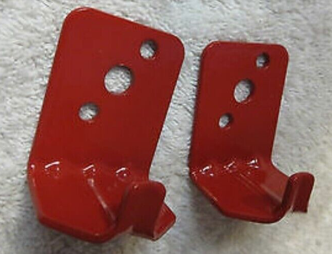 ✅🔥🧯2-WALL HOOKS UNIVERSAL MOUNT BRACKET/HANGER for 5-10 lb FIRE EXTINGUISHER