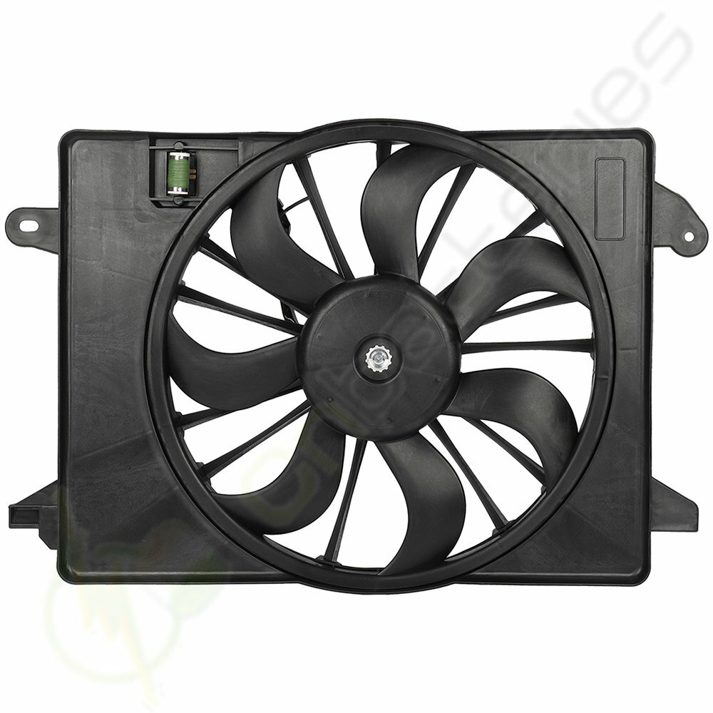 For 2009-2017 Chrysler 300 Dodge Challenger Charger Radiator Cooling Fan 622550