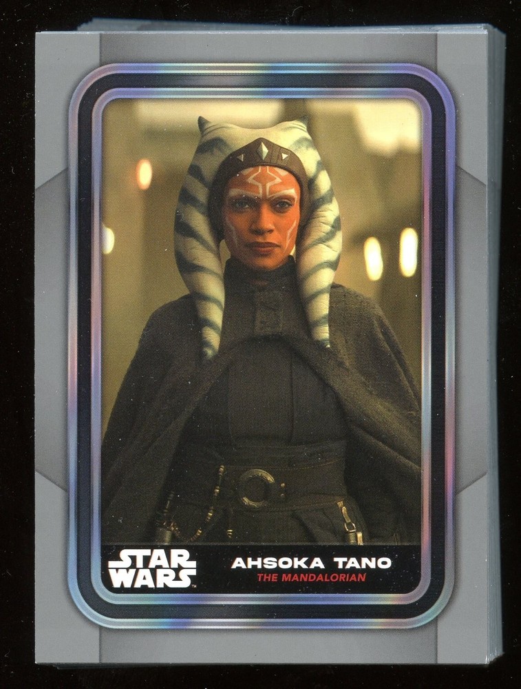 2023 Topps Star Wars Flagship Complete 100-Card Base Set + Wrapper