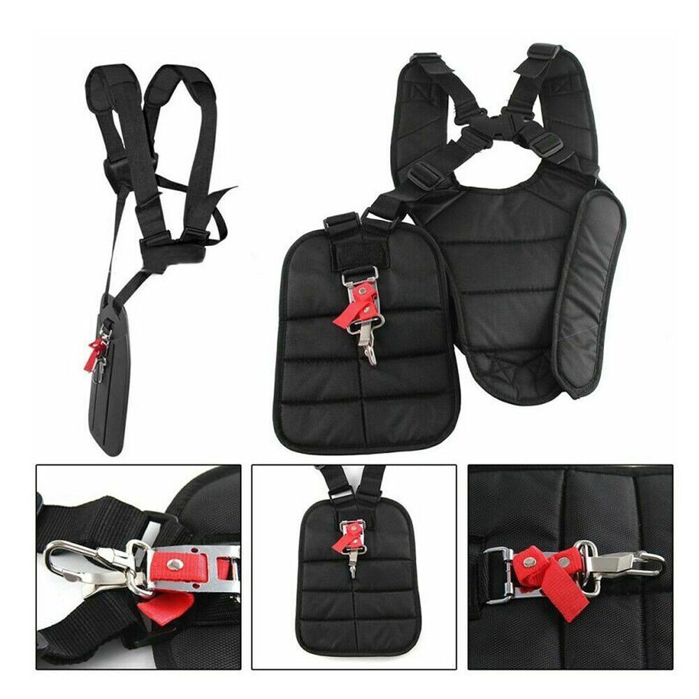 Adjustable Padded Shoulder Harness Garden Brush Cutter Strap Trimmer Strimmer