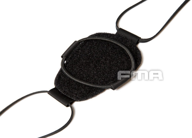 FMA Attach Patch for Helmet Light STAR 6 (Black) TB1264-BK