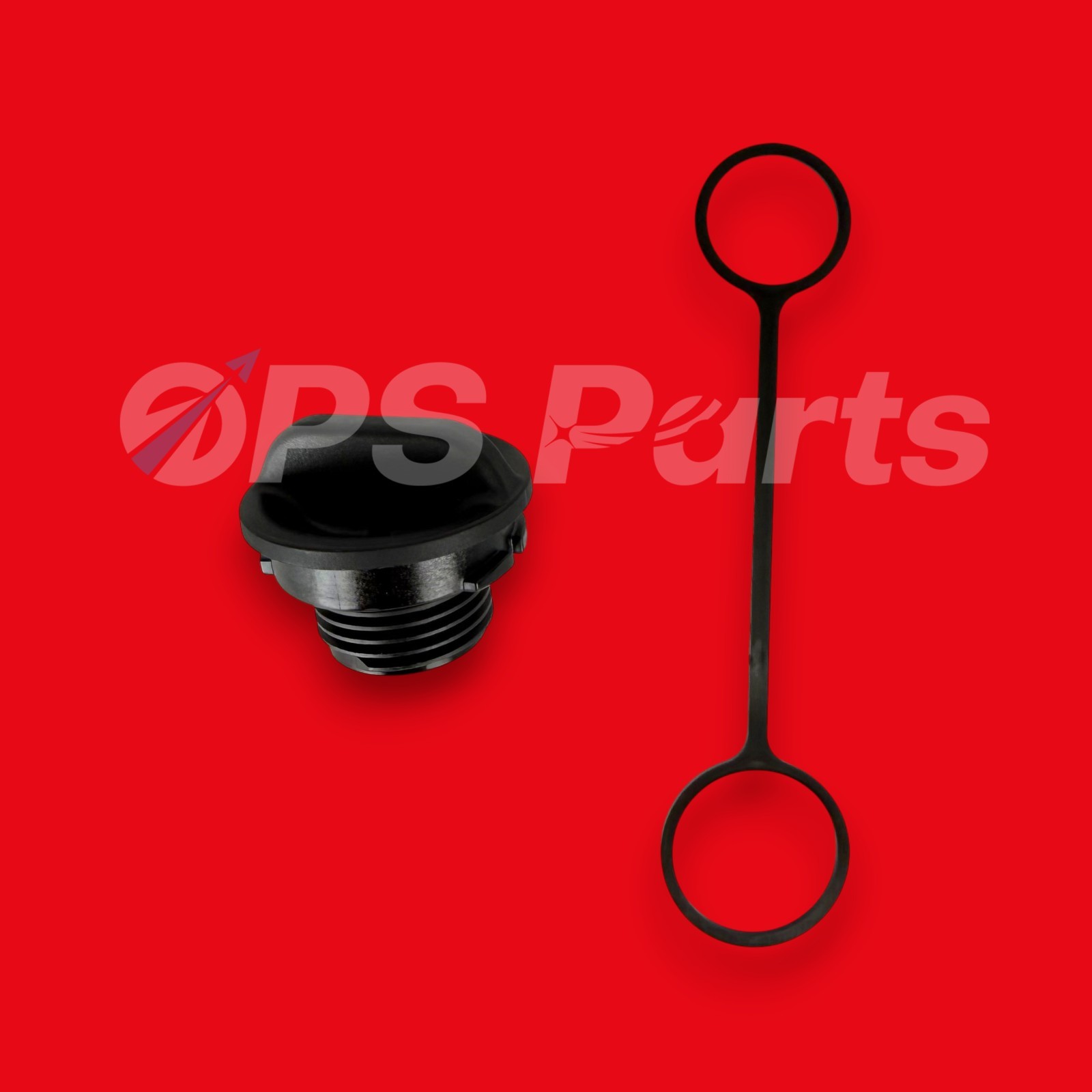 Mercury Flush Plug & Tether Kit 75-500HP - Part# 8M0224266 & 8M0215105 - New OEM