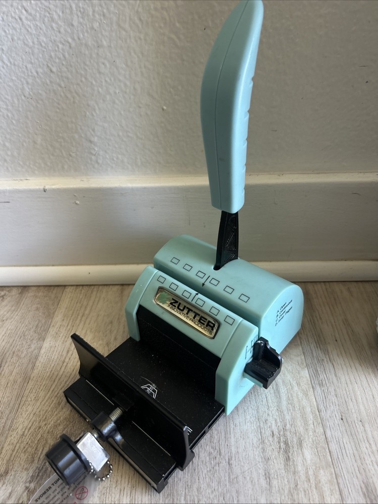 - Zutter Bind It All Binding Machine with Extendable Arm | Ideal for Binding ...