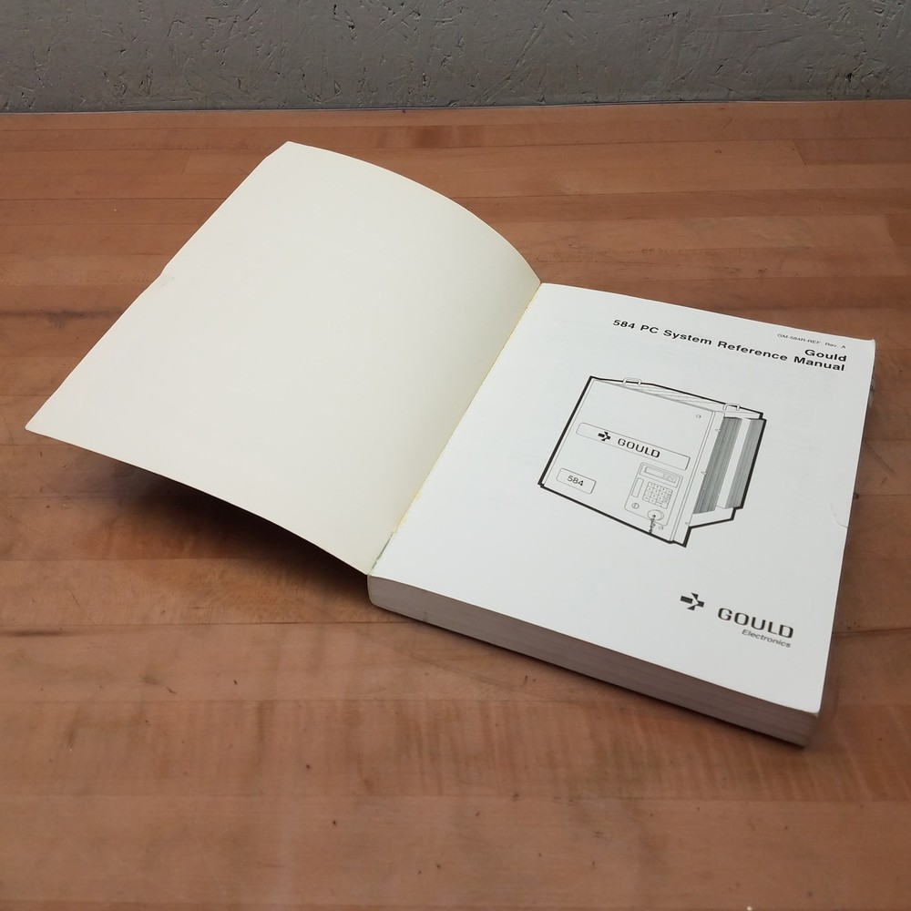 Gould Electronics GM-584R-REF 584 PC System Reference Manual, Rev A - USED