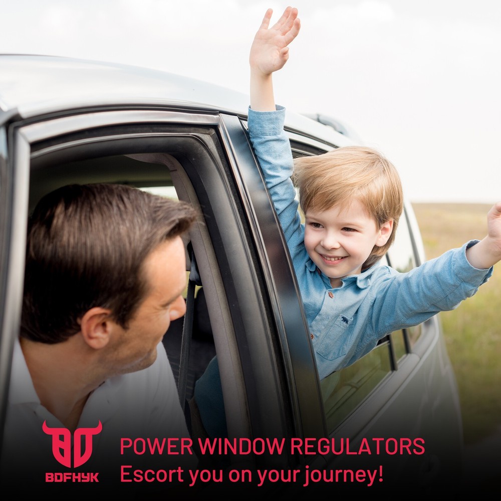 Front Left Driver Side Window Regulator with Motor Fits Dodge Ram 1994-2002