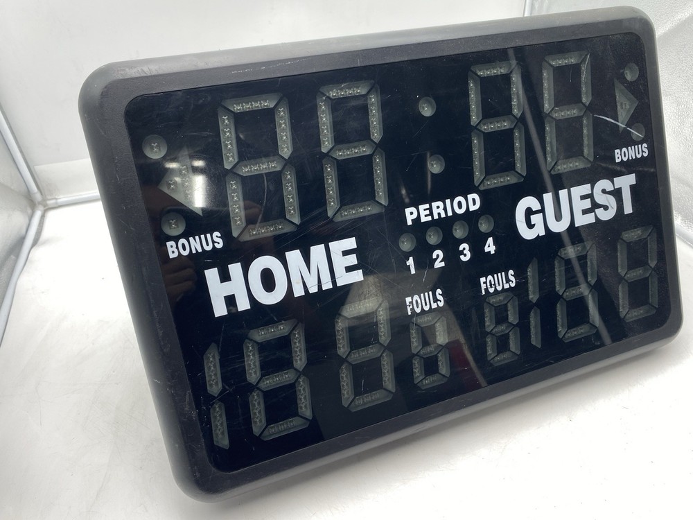 MacGregor 1240580 Electronic Scoreboard Timer Scorer w/ Remote | No AC Adapter