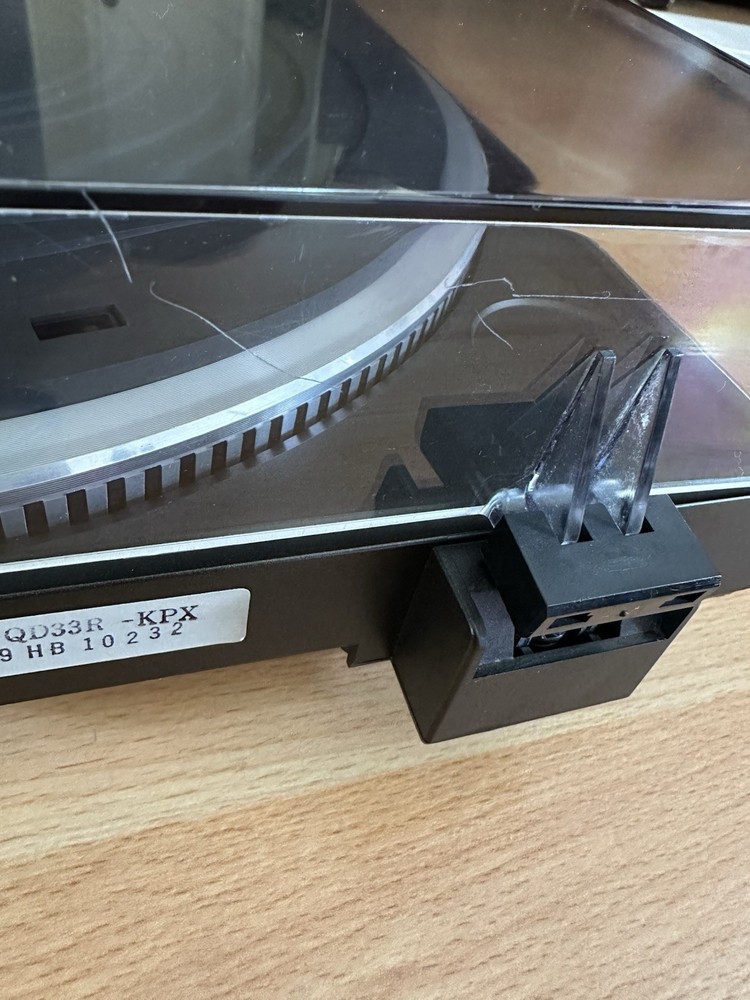 Technics SL-QD33 Fully Automatic Quartz Direct Drive Turntable Serviced Recapped