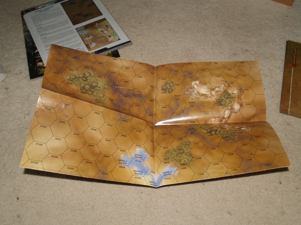 Classic Battletech Introductory Set 2007- maps quick rules & Inner Sphere Glance