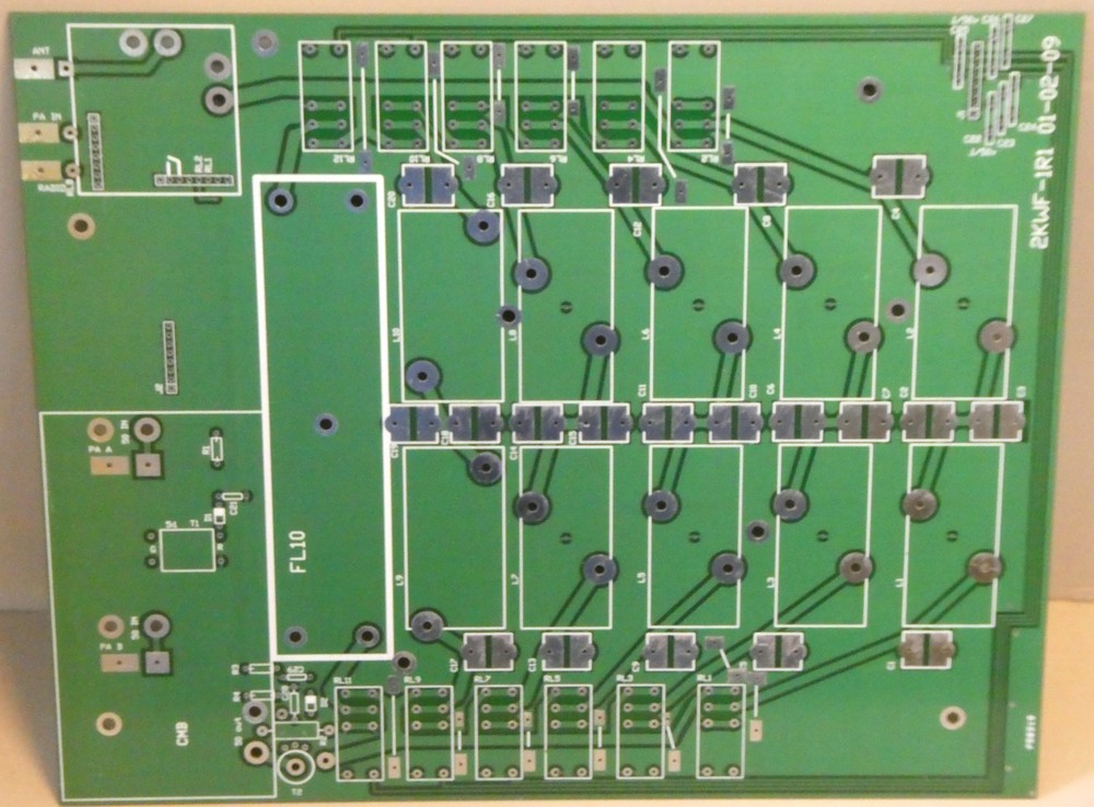 ALS1300 Low pass filter HF circuit board