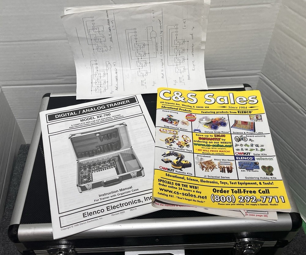 Elenco Electronics XK-700 Digital/Analog Trainer