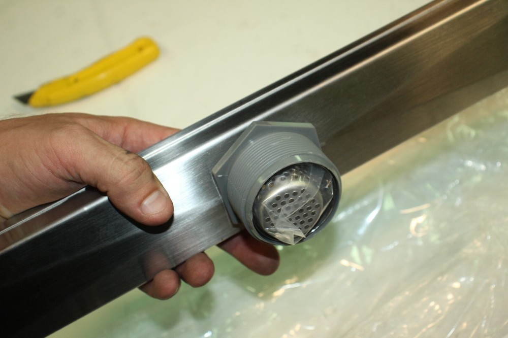 24" Stainless Steel Shower Linear Trough Drain