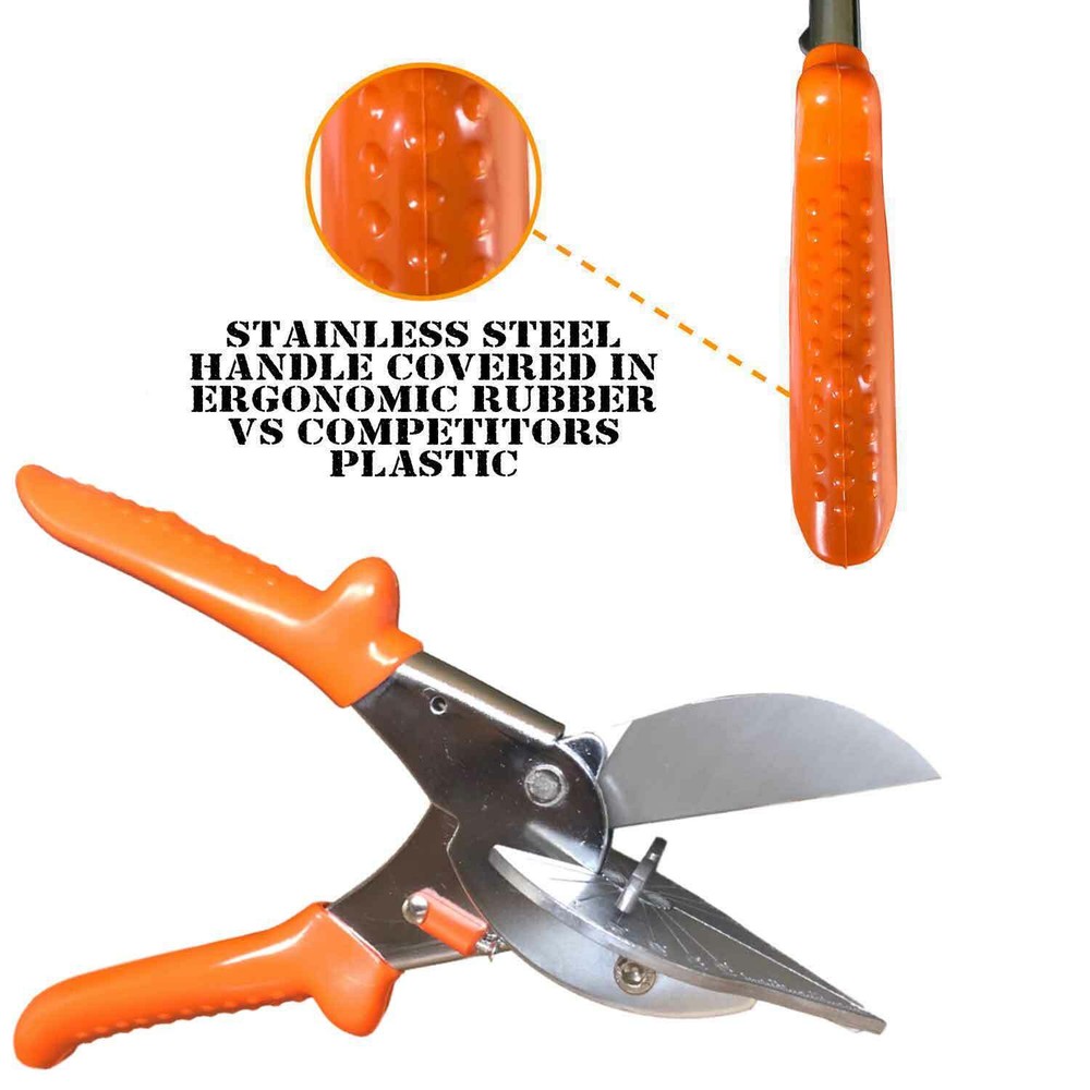 Multi Angle Miter Cutter | Spare Blade | Shear Hand Tool | Cuts 45-135 Degrees