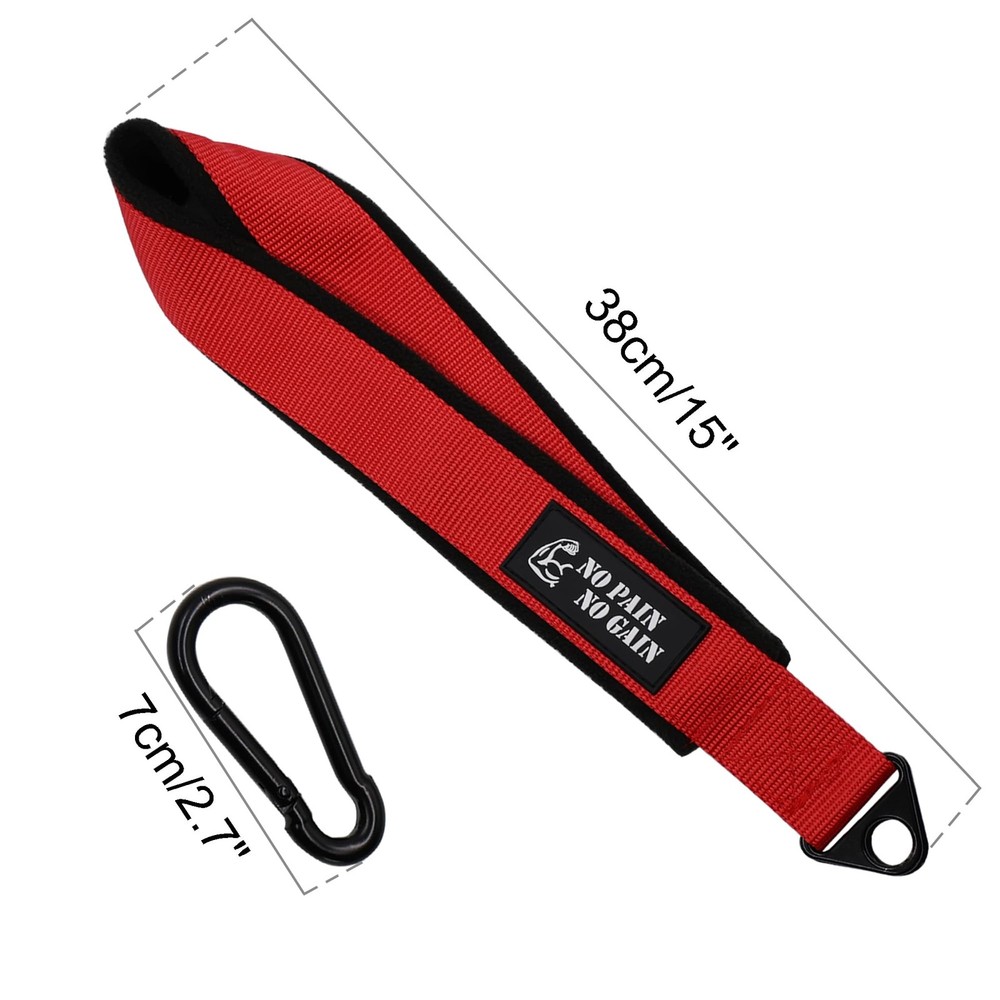 Arm Wrestling Training Strap Belt red strap only (not include loading pin)