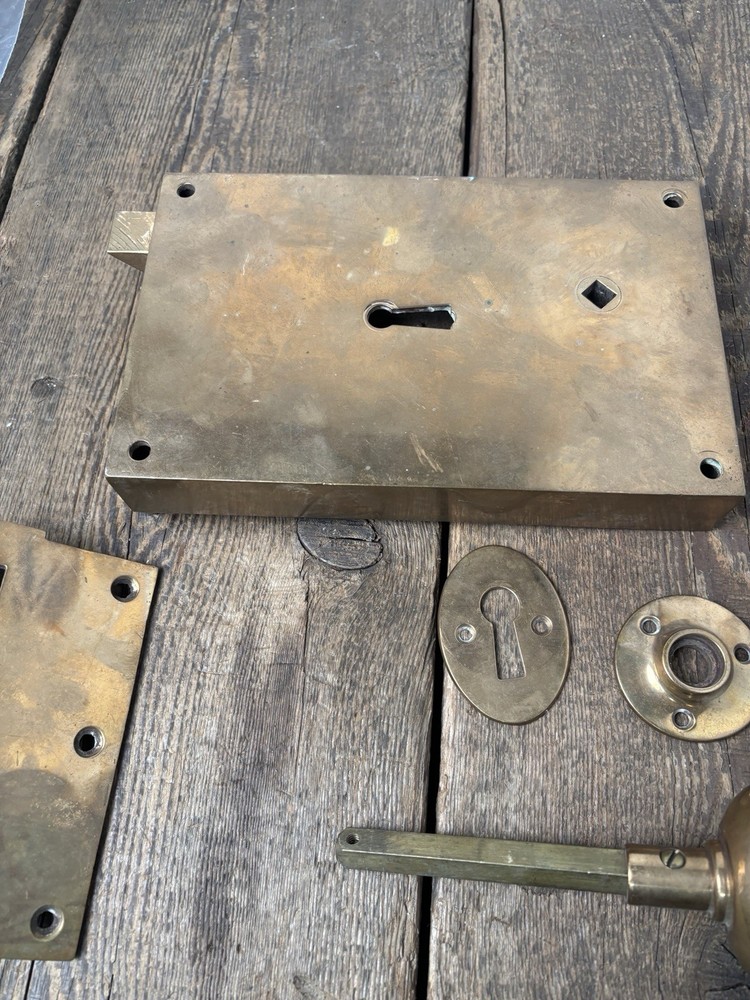 Huge Brass Rim Lock