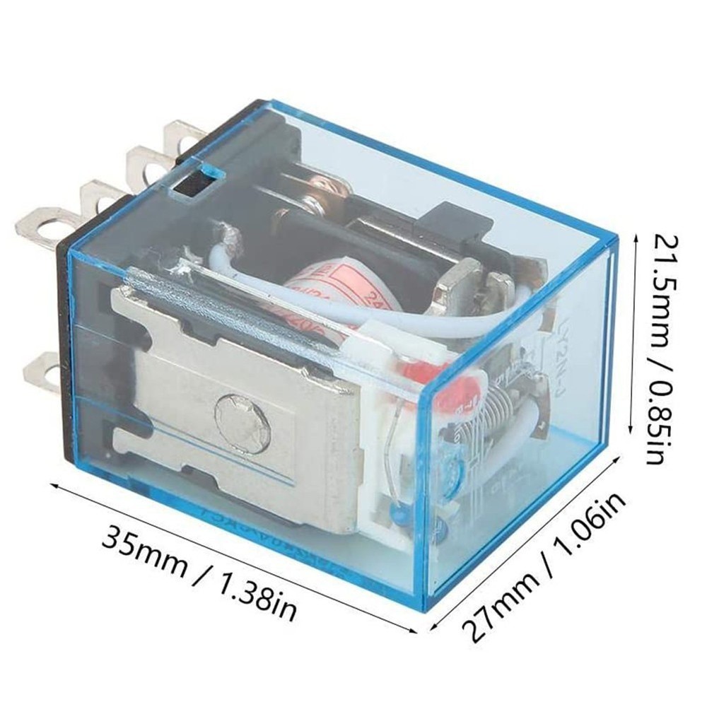 220VAC 240VAC Relay For Power Relay Applications High-transparency Shell