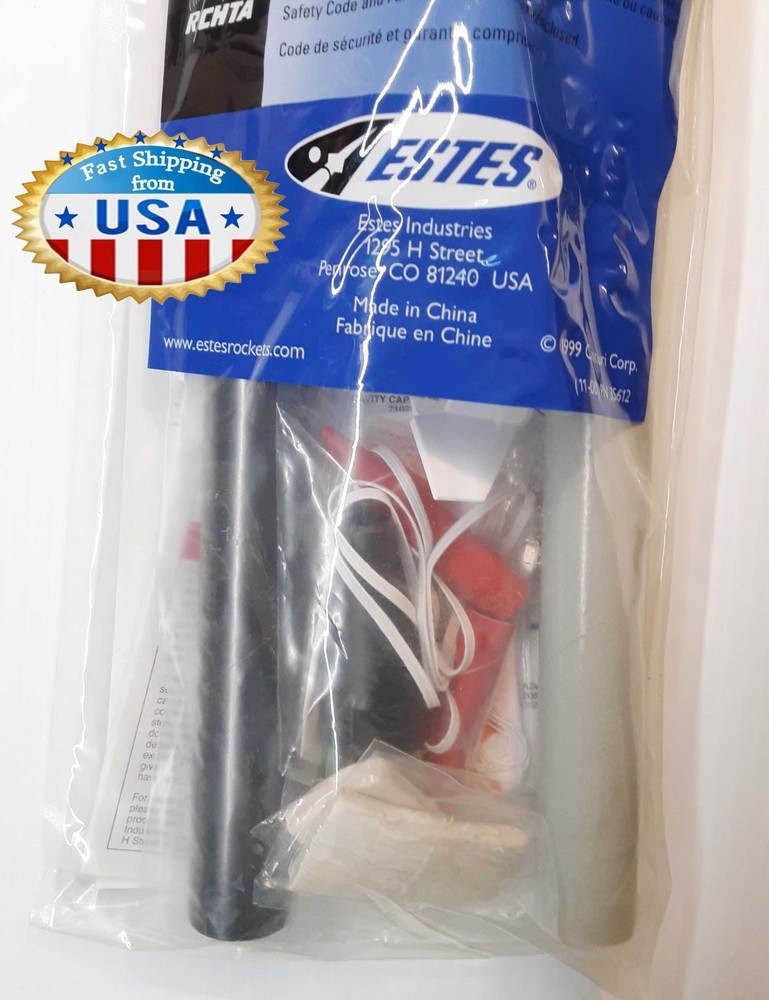 ESTES, Fireflash 2159, Flying Model Rocket E2X Series -New & Sealed Year- 2001