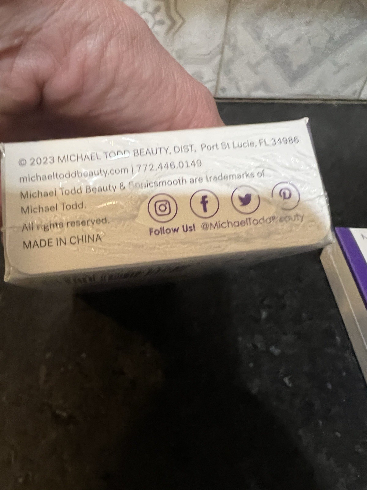 4 Michael Todd Beauty 2-in-1 Sonic Dermaplaning At Home Replenishment Kit & tips