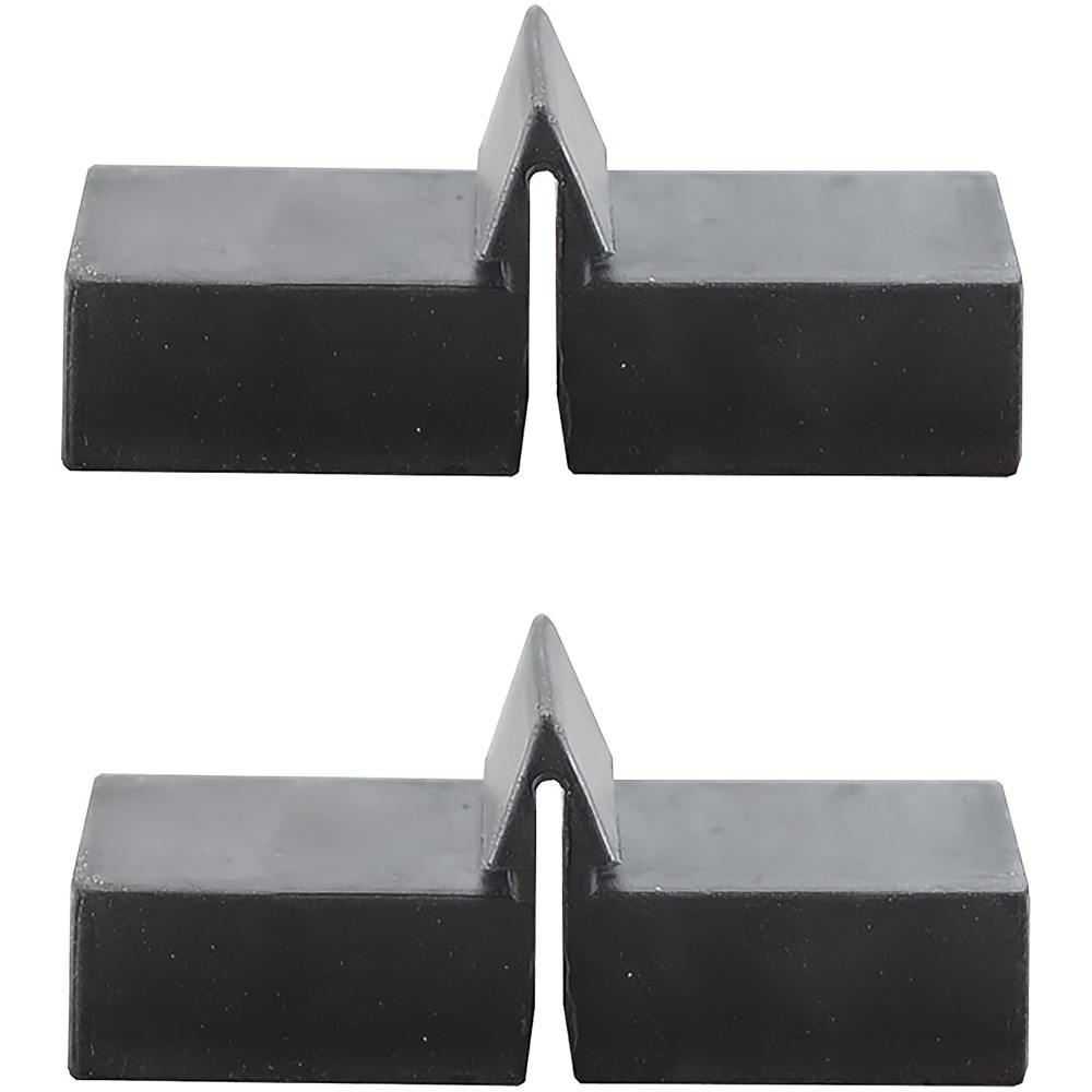 1978-96 Ford Bronco; Tailgate Glass Bumper Set; Lower