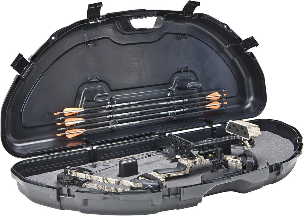 Compact Bow Case: Lockable, Anti-Crush, Black