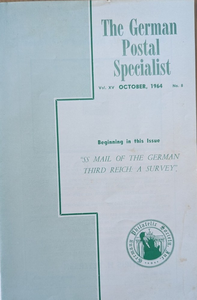 German Postal Specialist 1964 Concentration Camp Mail Dog Shows vs Stamp Show