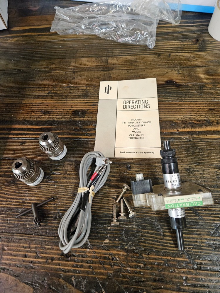 Power Instrument Torquemeter 783 (78 3-C-2)
