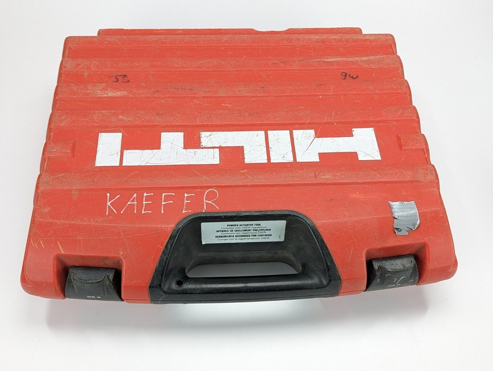 HILTI DX 5 MX 72 Kit Fully Automatic Powder Actuated Tool In Case