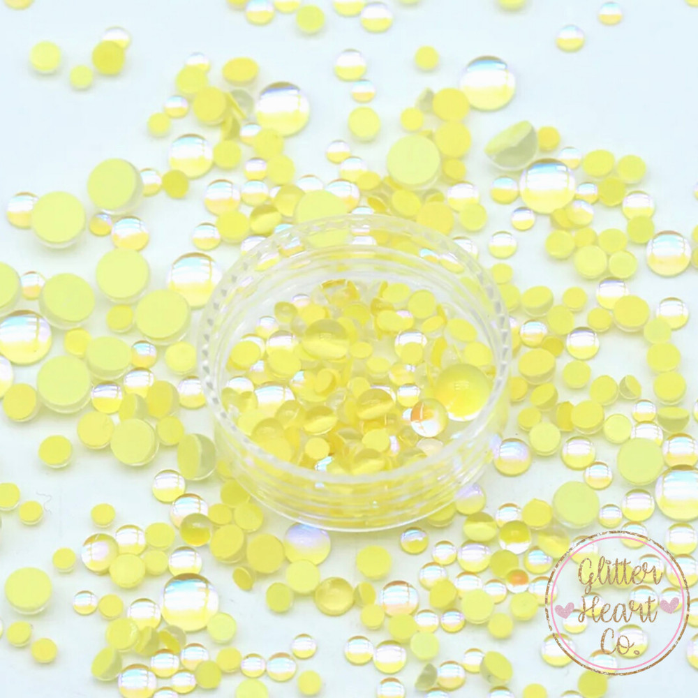 Flat Back Non-Hot Fix Glass Rhinestones