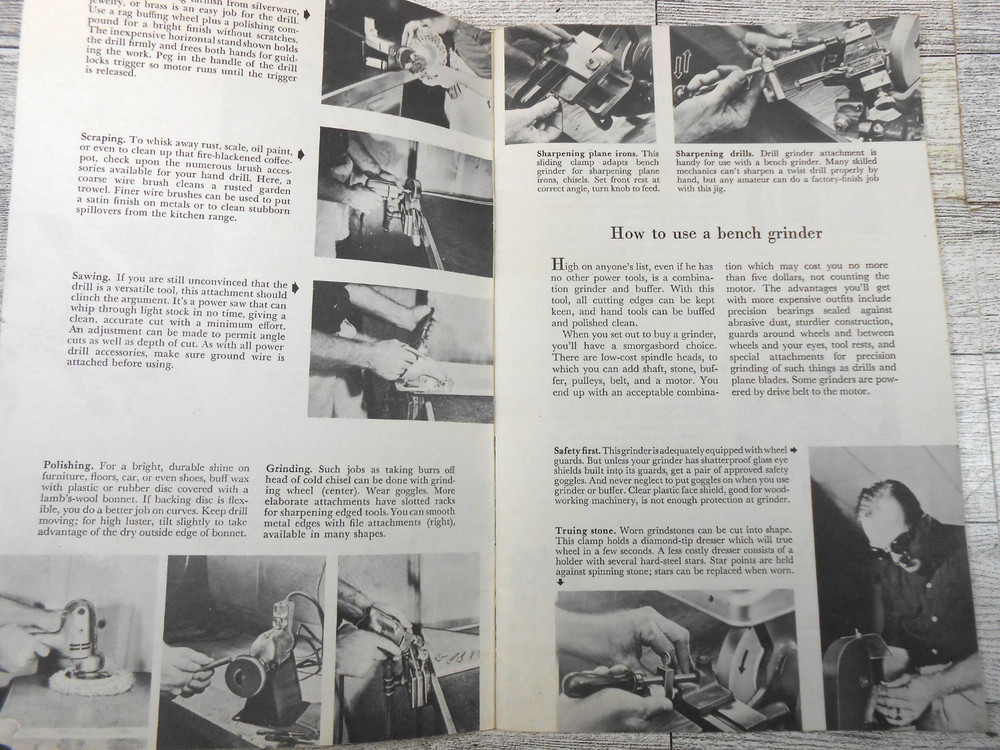Better Homes and Gardens Tips On Using Power Tools REPRINT