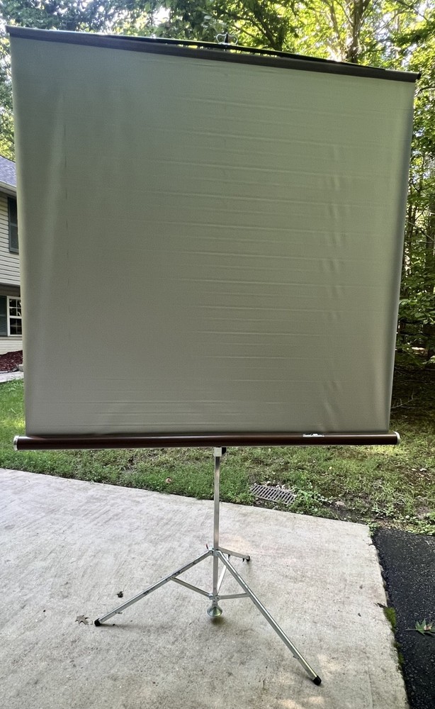 Portable Draper Consul Adjustable Height Projection Screen 70x70 Very Sturdy