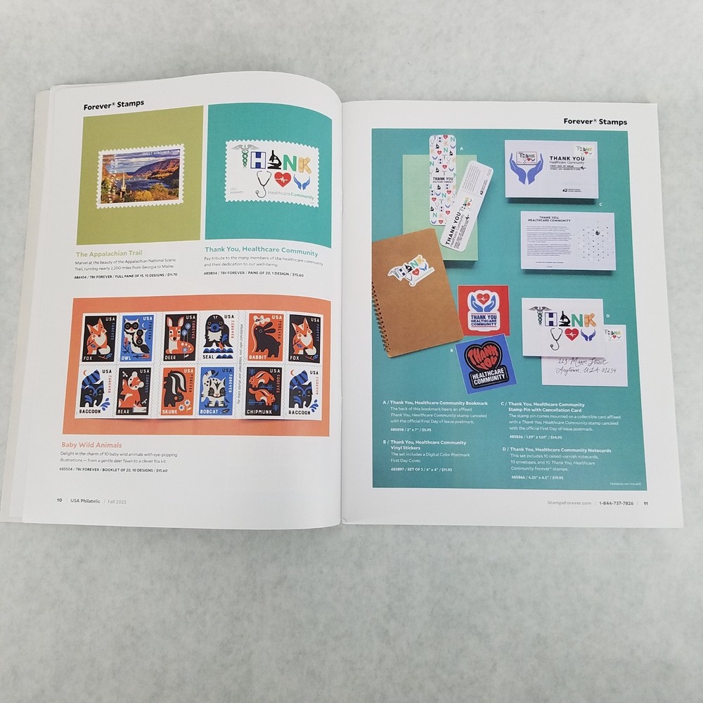 USA Philatelic Fall 2025 USPS Catalog Holiday Cheer Cardinals