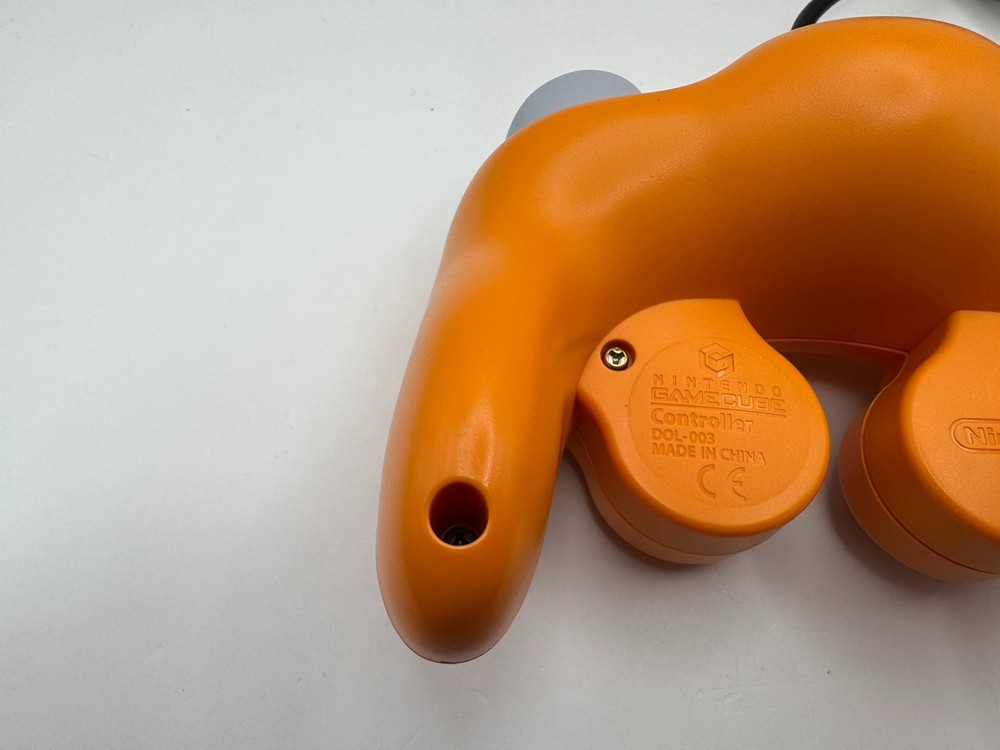 Nintendo GameCube Controller Orange DOL-003 Wired Controller Japan