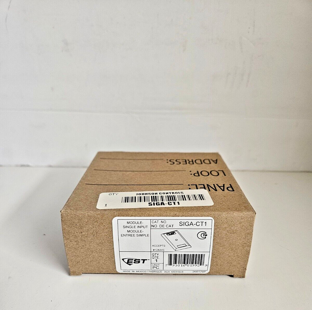 EST SIGA-CT1 Single Input Module NEW