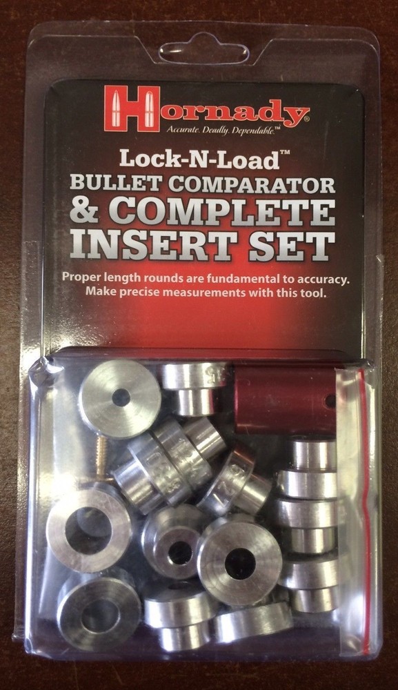 Hornady Lock-N-Load Bullet B2000 Comparator Complete Set with 14 Inserts # B14