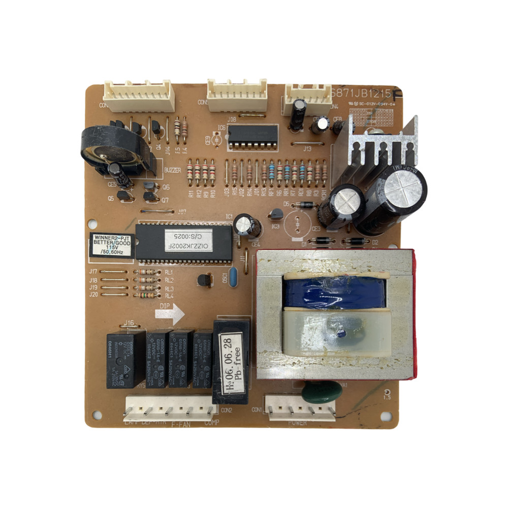 6871JB1215F LG Refrigerator Main Control Board Replacement