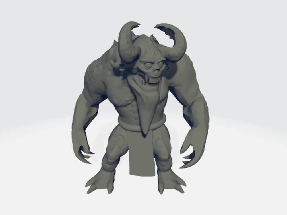 Seahorse 3D - Demon #4