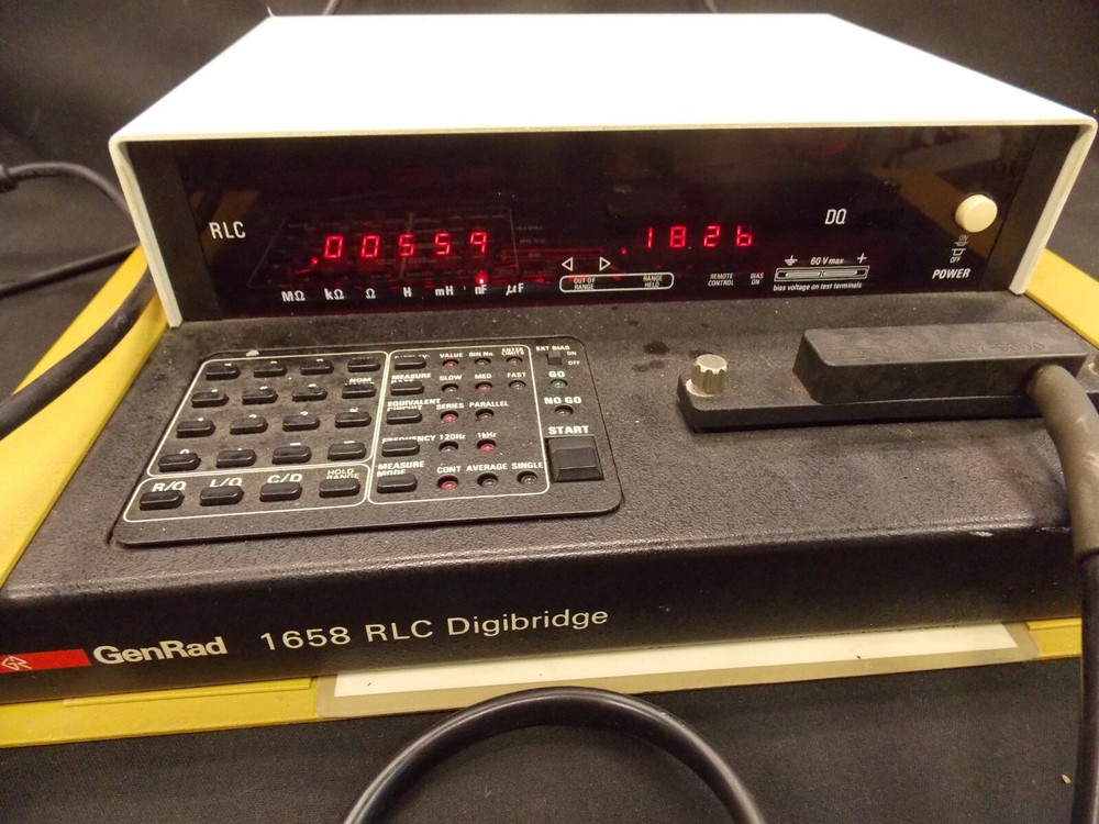 GenRad Quadtech IET Labs 1658 Precision RLC Digibridge Impedance Meter