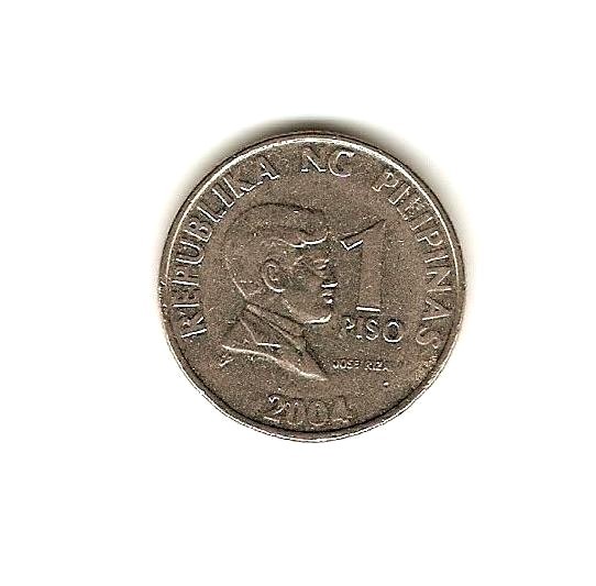 2004 PHILIPPINES Coin 1 Piso