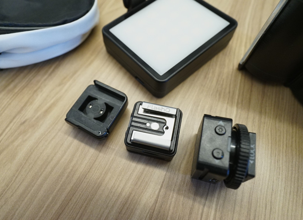 LightPix FlashQ x20 w/ Transmitter for Sony, 1 x Receiver, LED light, Diffuser