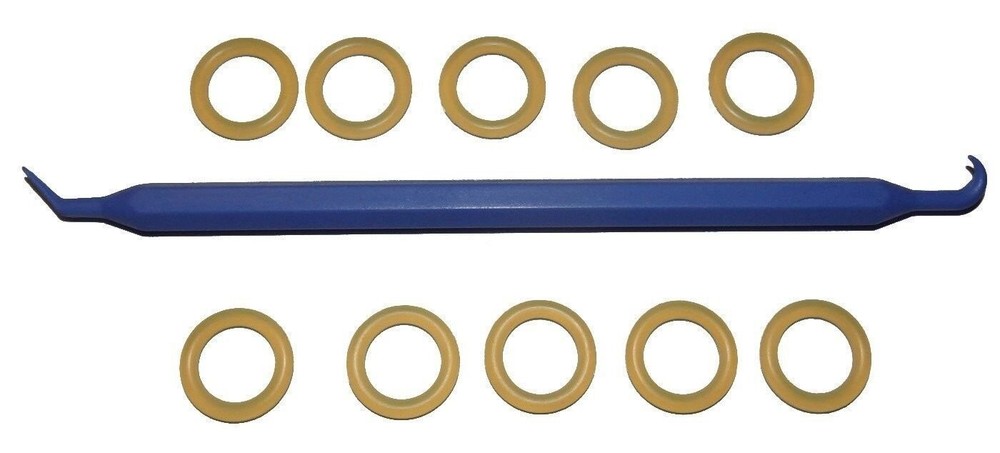 10 pack - Small DIN Regulator/Valve POLYURETHANE 111 O-Ring & Bonus O-Ring Pick