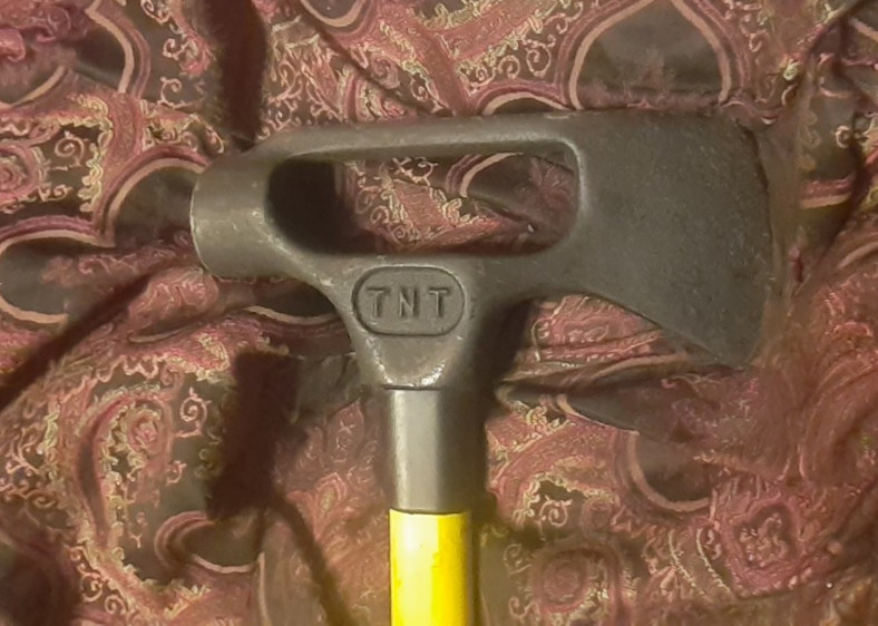 TNT Denver Tool, 5-IN-1 Fire Hammer Rescue Tool, Multi-Purpose, 30 In. Handle