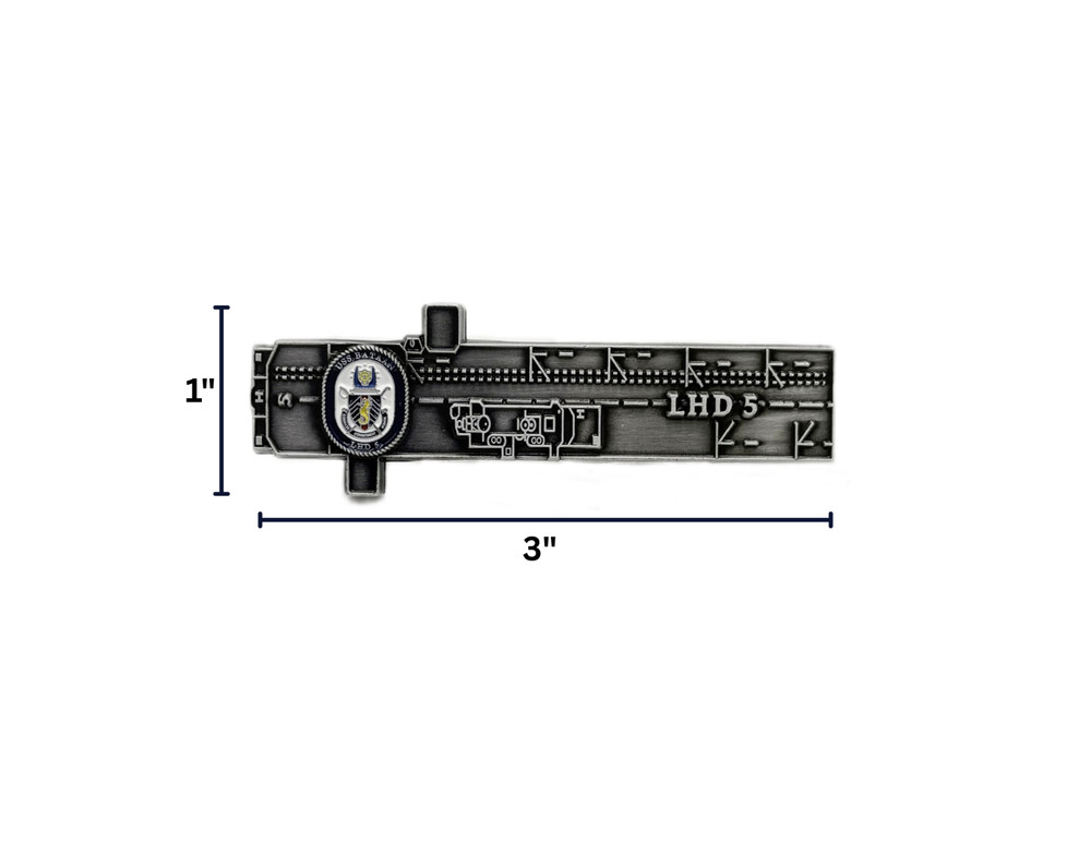 USS Bataan (LHD 5) - US Navy Challenge Coin