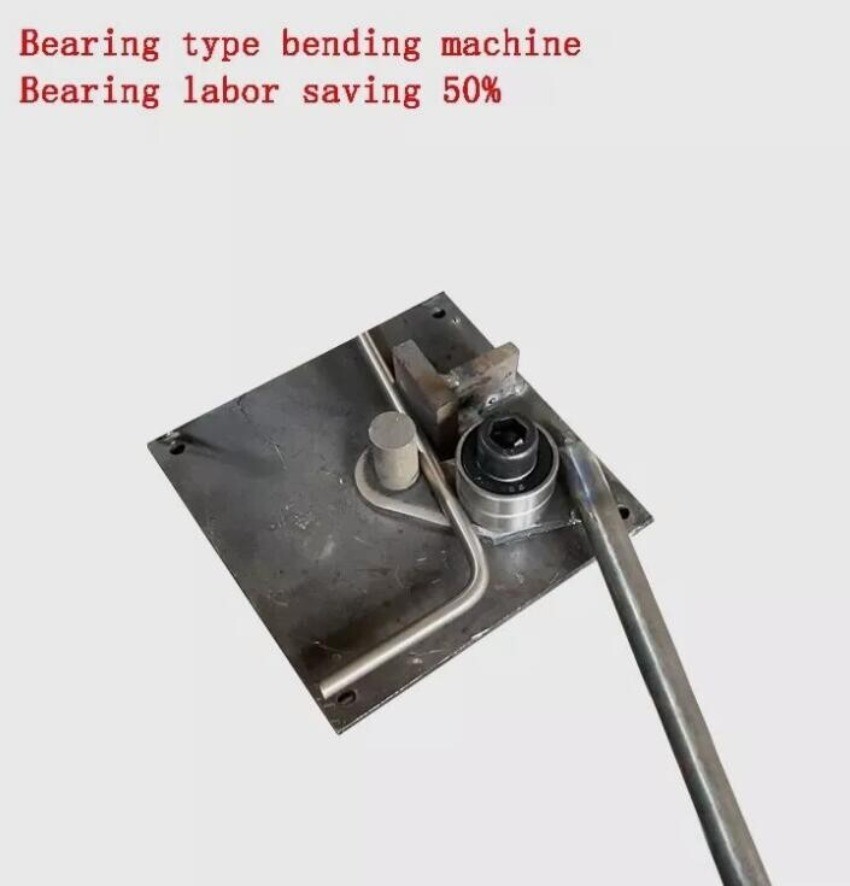 1MM-8MM Manual Steel Bar Bender Portable Construction Building Bending Machine