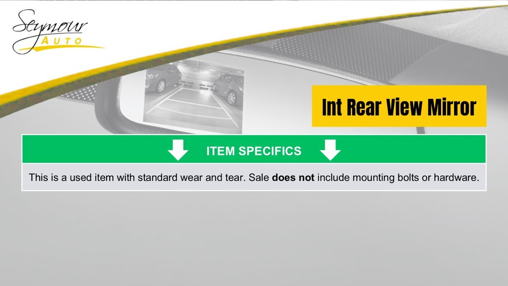 C320 2005 Rear View Mirror OEM